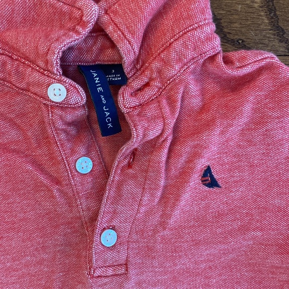 Janie & Jack Nantucket Red Polo - Picture 2 of 5